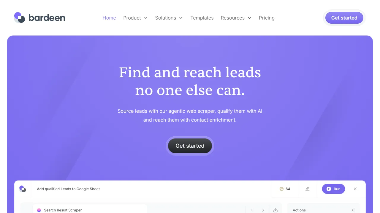 Bardeen features, automation AI tool