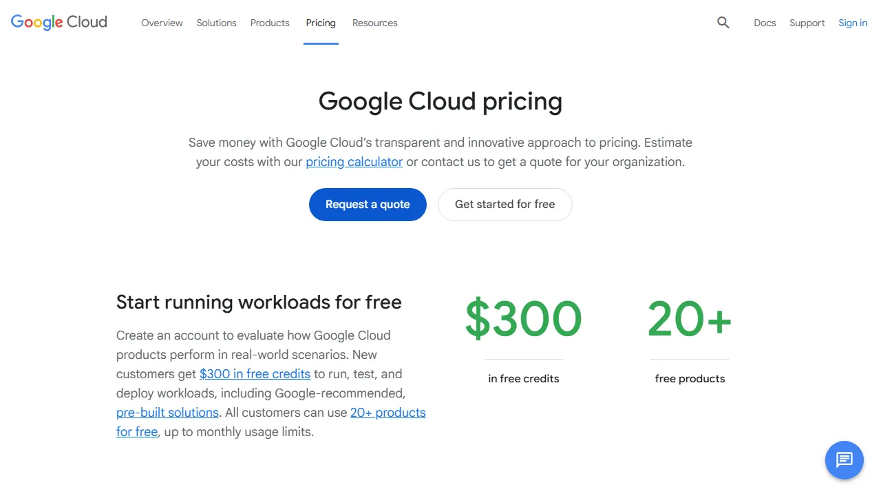 BigQuery ML pricing page: plans and rates