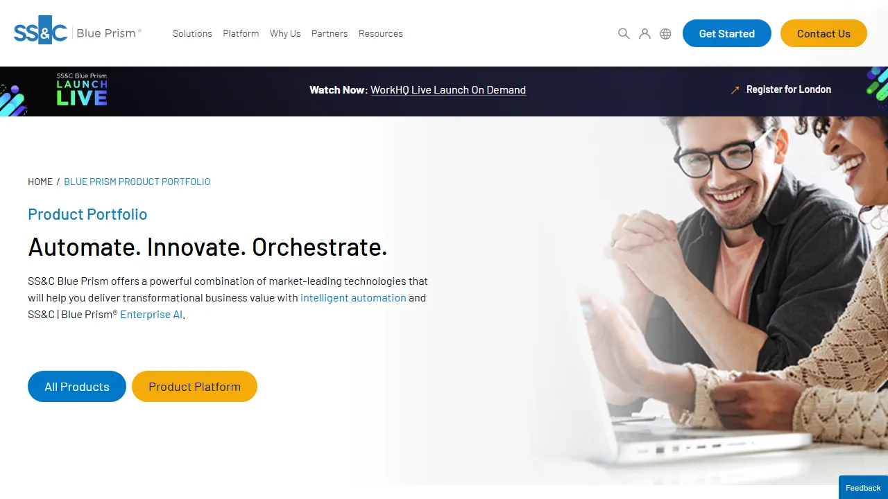 Blue Prism features, automation AI tool