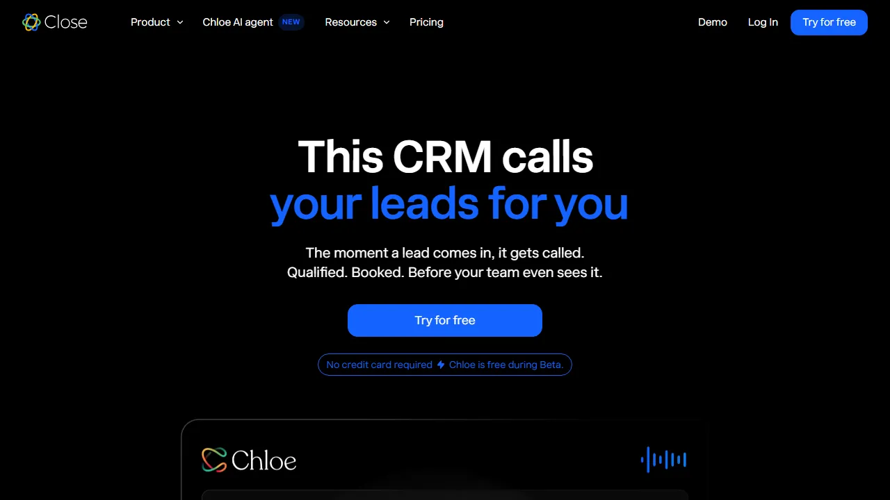 Close features, customer support & sales AI tool
