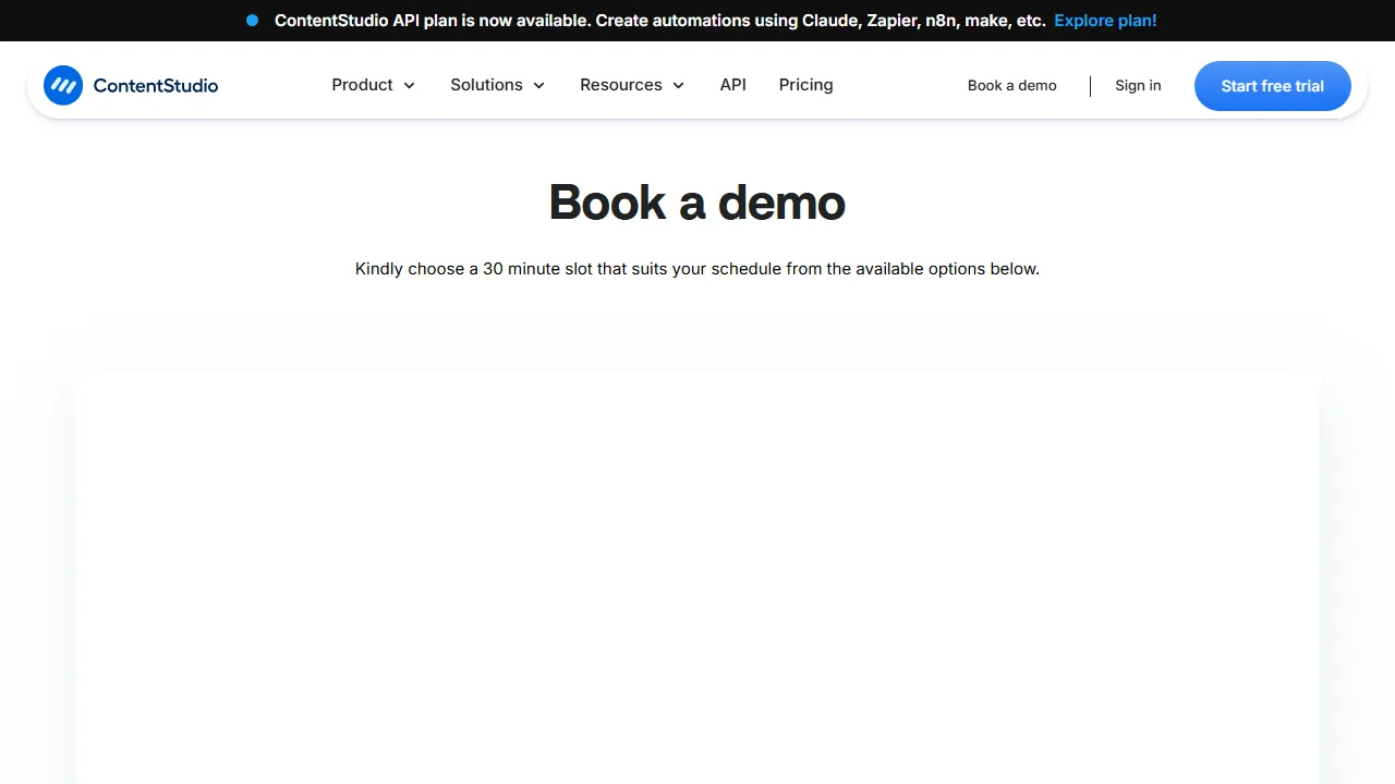 ContentStudio features, marketing & seo AI tool