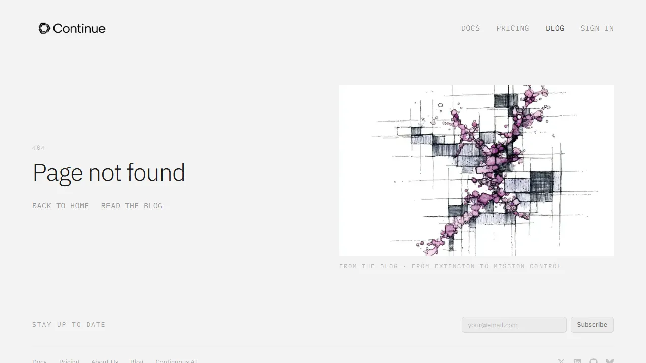 Continue features, code AI tool