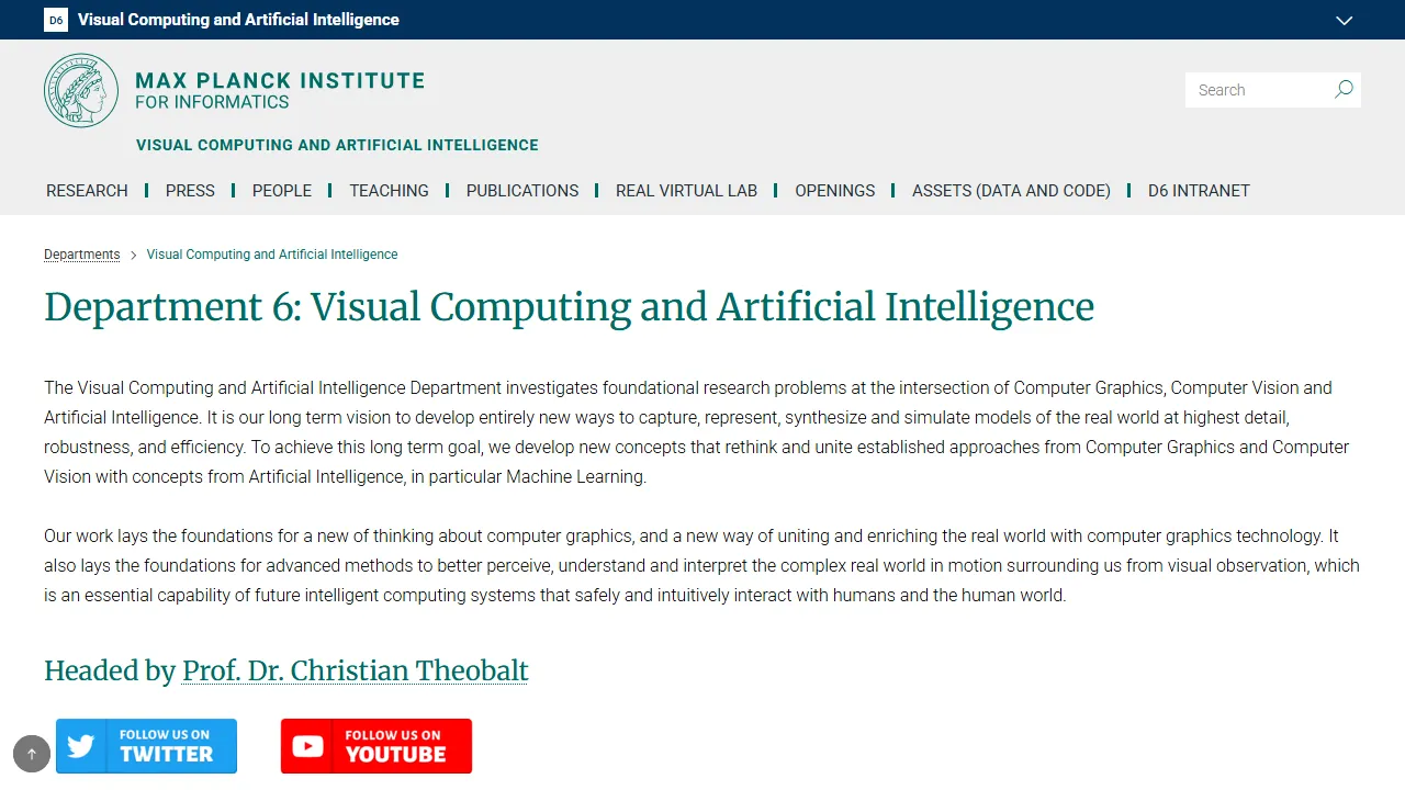 DragGAN homepage, image AI tool