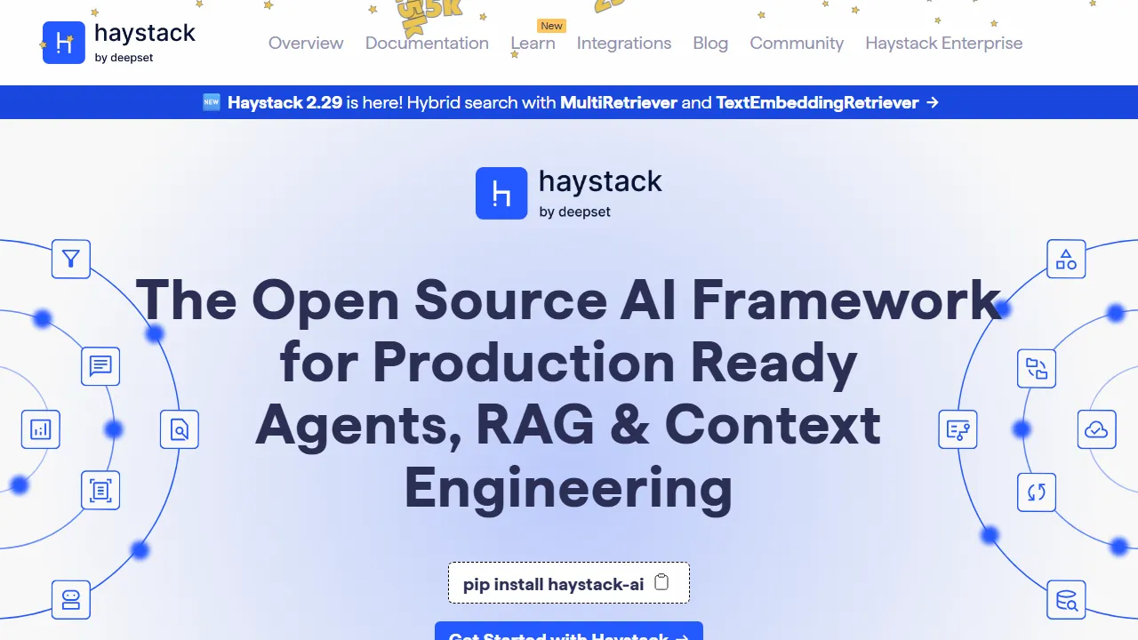 Haystack Accueil