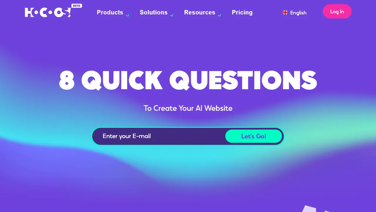 Hocoos features, no-code AI tool