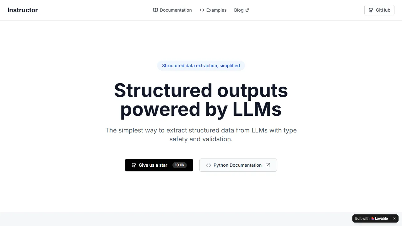 Instructor homepage, code AI tool
