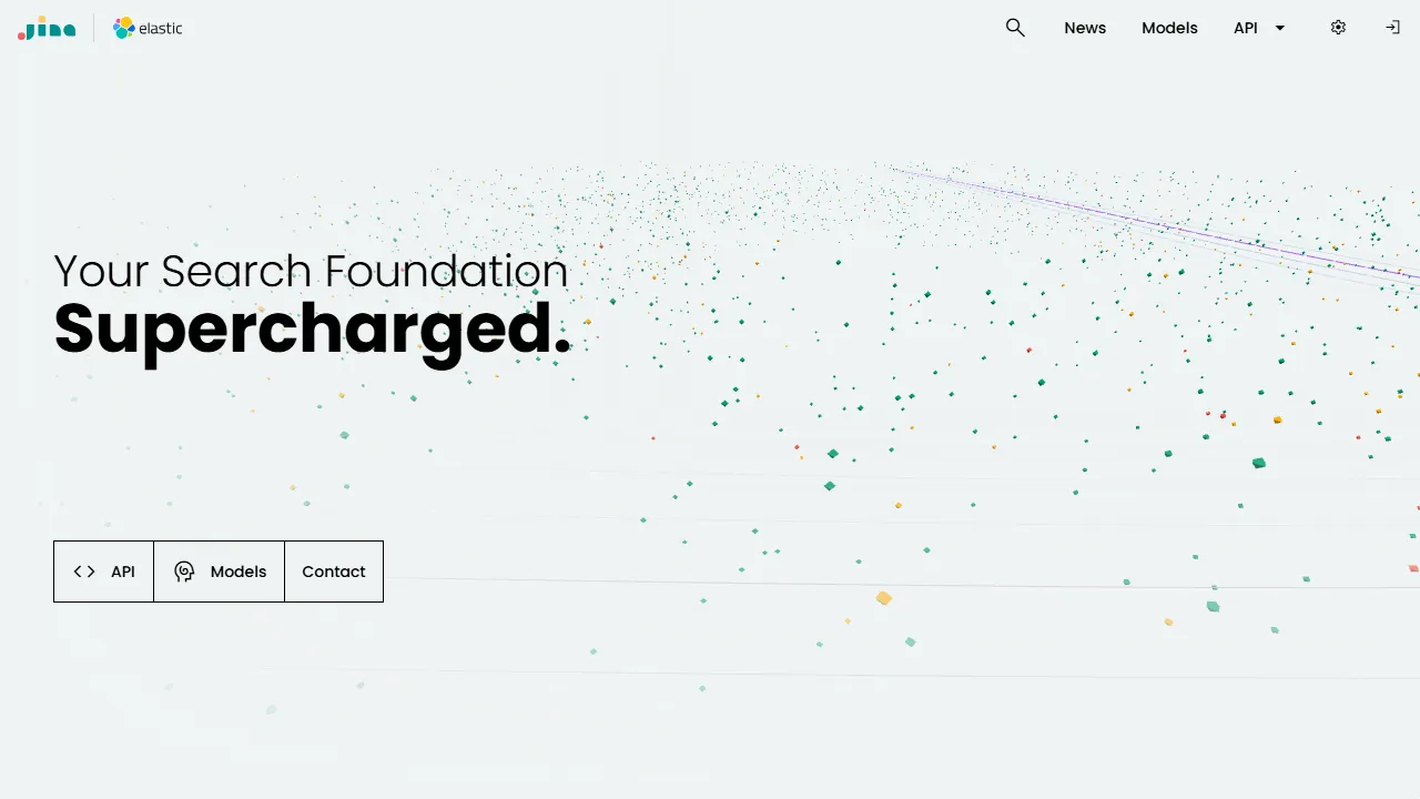 Jina AI Reader homepage, automation AI tool