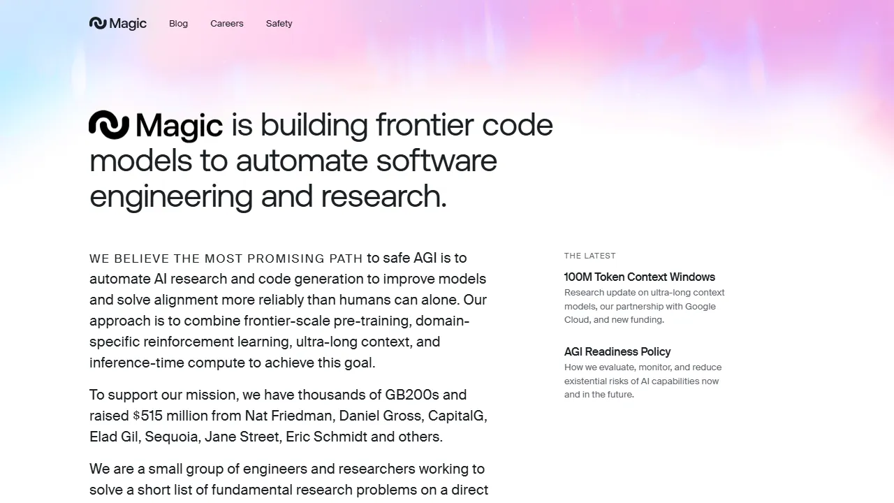 Magic Dev Accueil