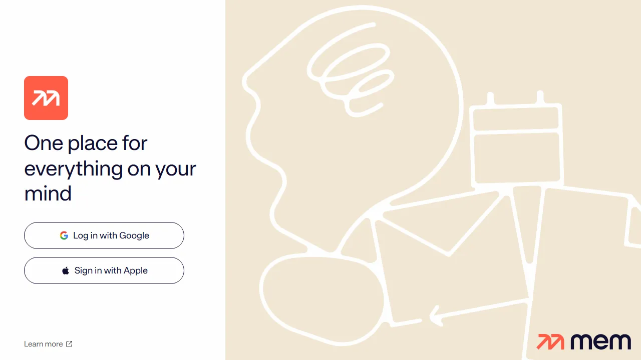 Mem features, productivity AI tool
