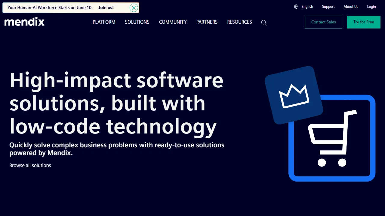 Mendix features, no-code AI tool