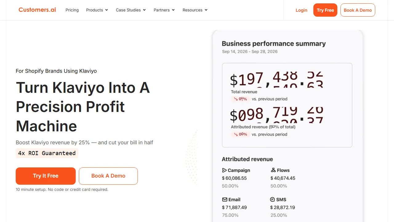 MobileMonkey homepage, customer support & sales AI tool