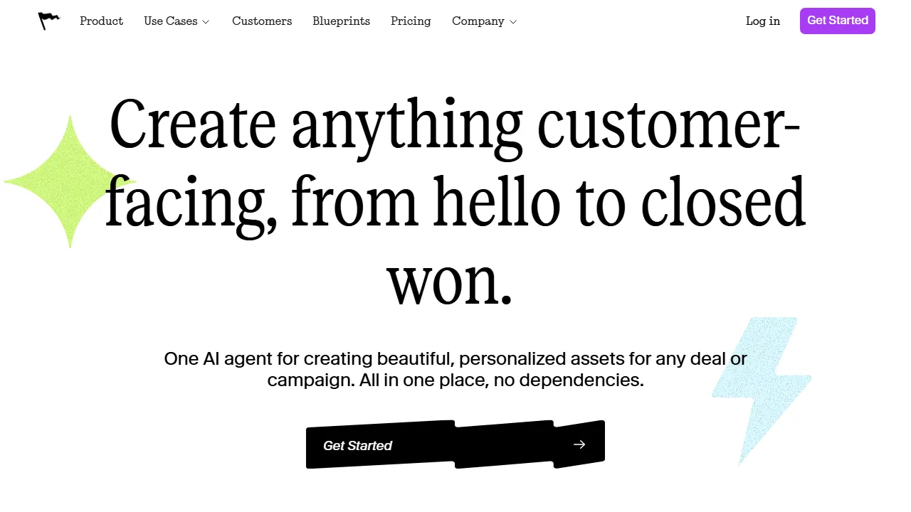 Mutiny features, writing AI tool