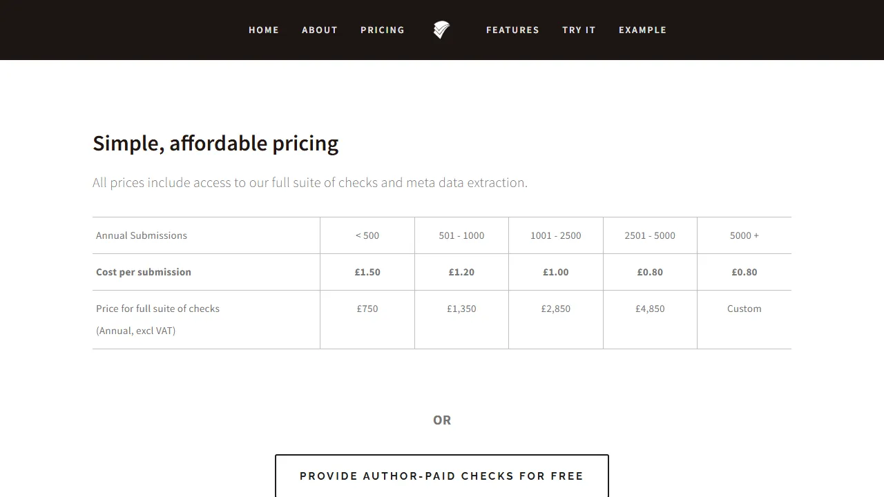 Penelope.ai pricing page: plans and rates