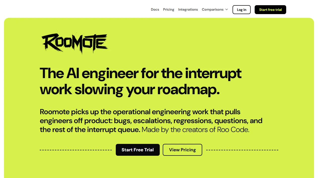 Roo Code features, code AI tool