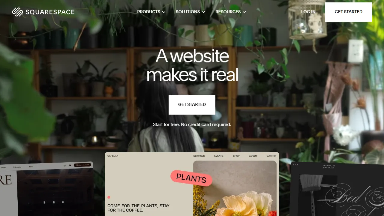 Squarespace Accueil