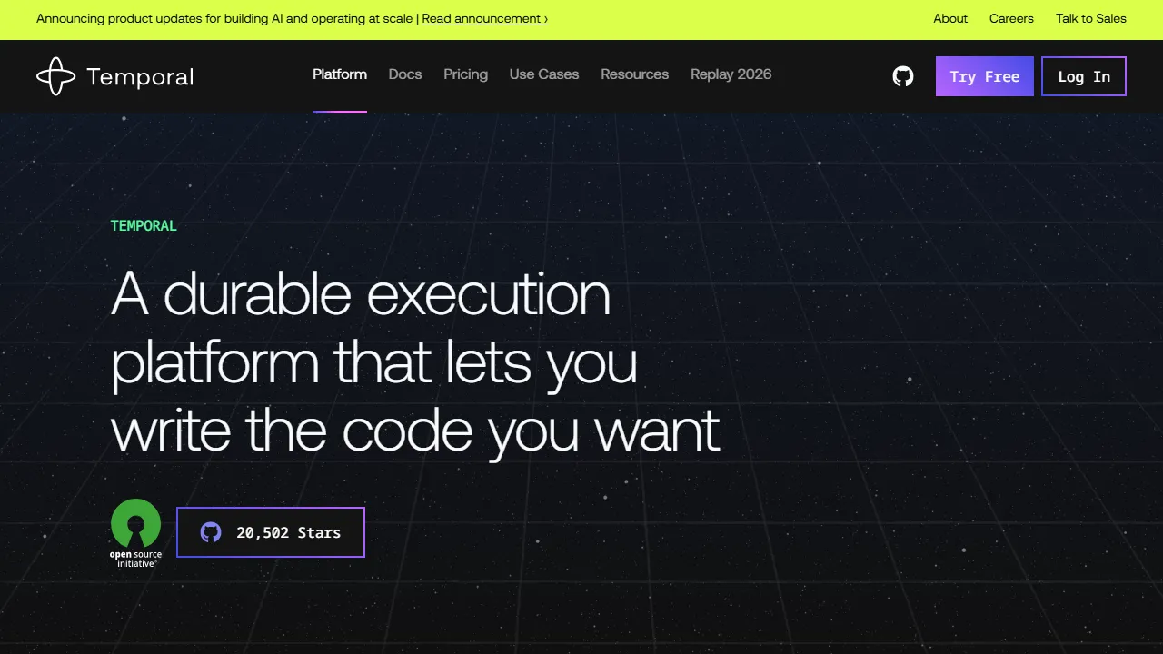 Temporal features, automation AI tool