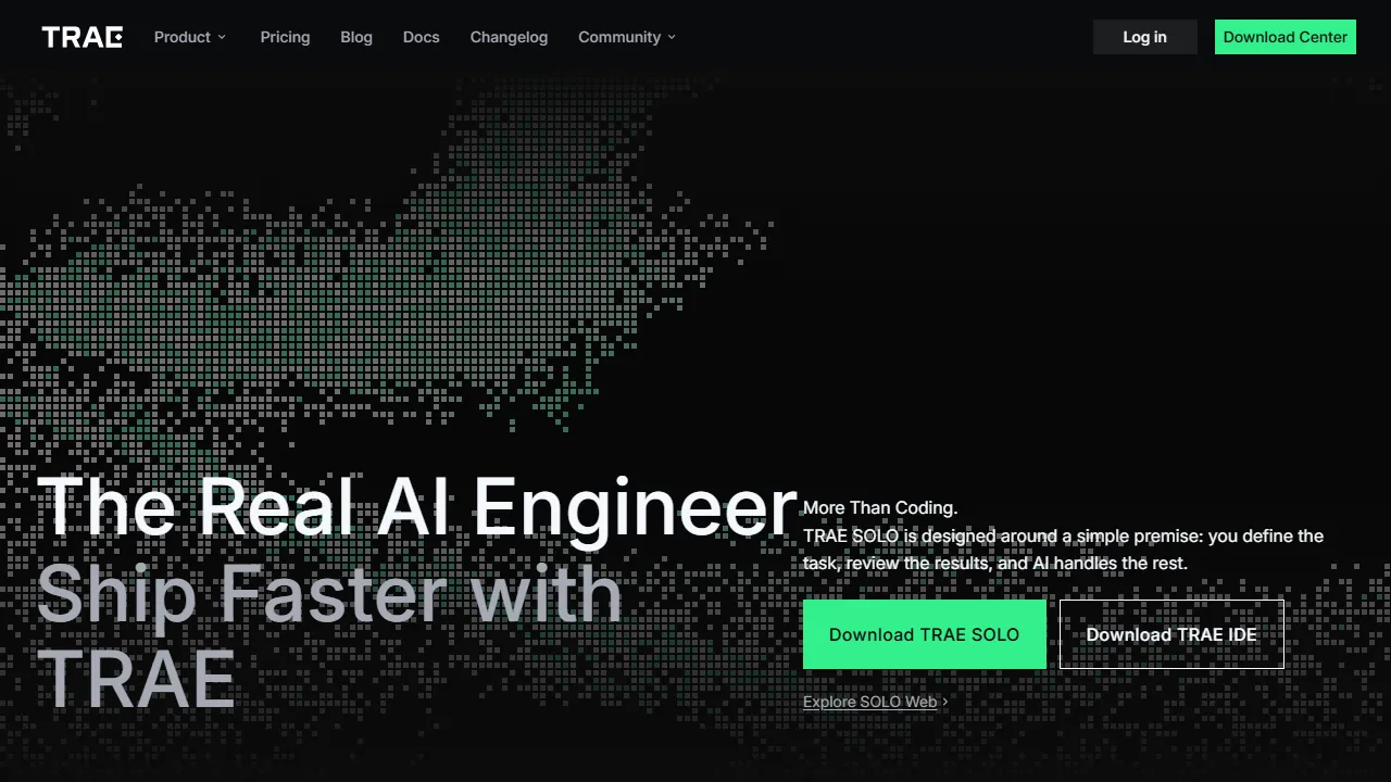 Trae features, code AI tool