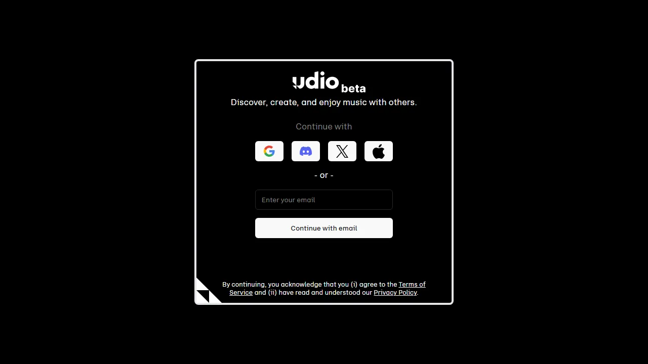 Udio features, music AI tool