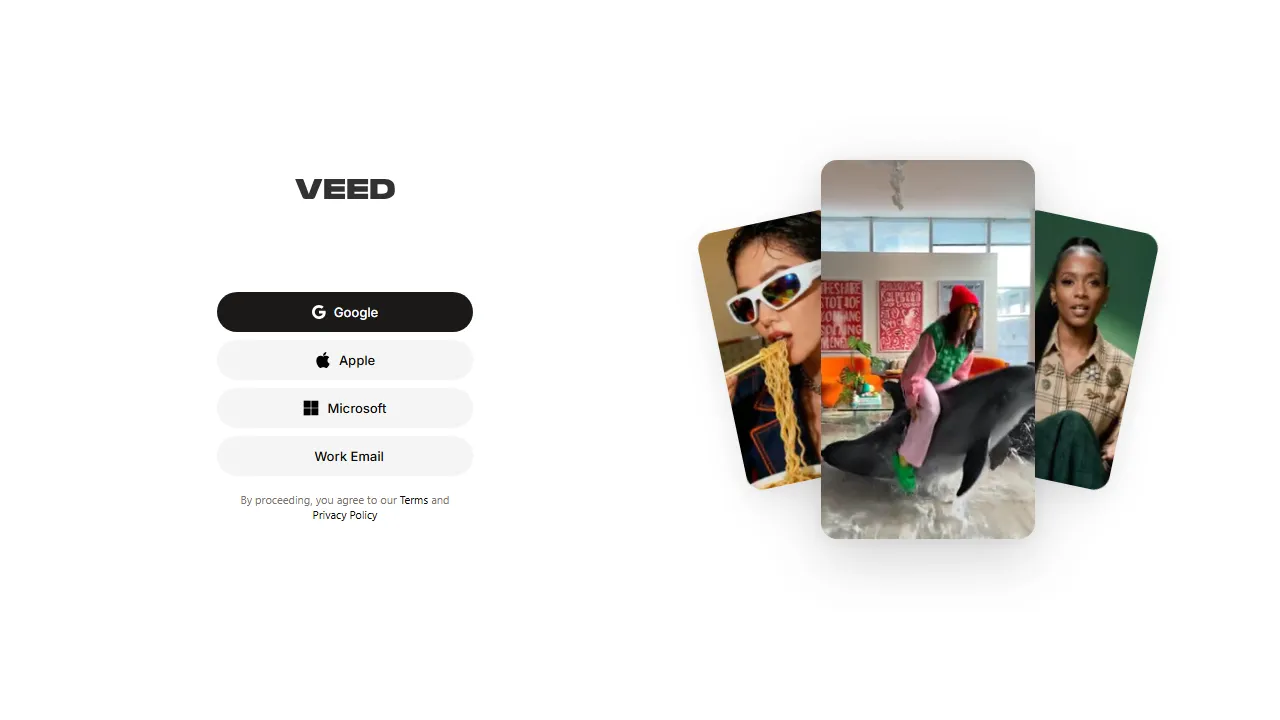 Veed.io features, video AI tool