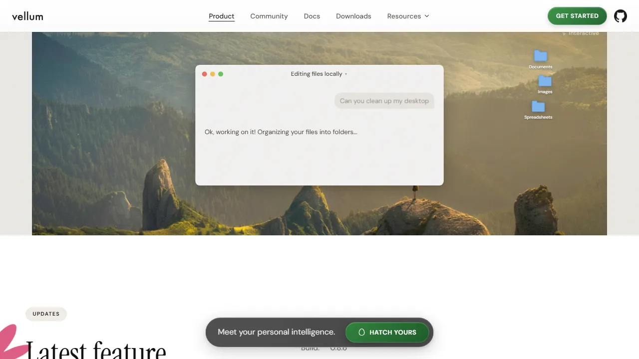 Vellum features, mcp & connectors AI tool