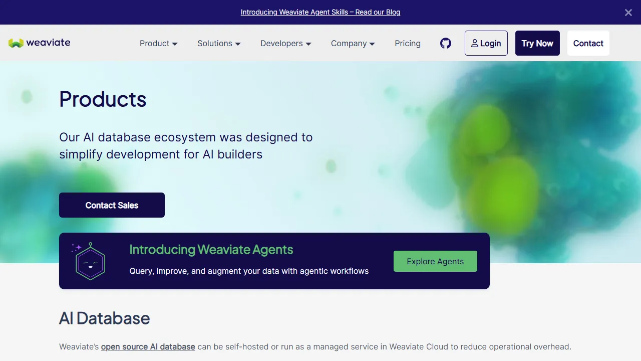 Weaviate features, code AI tool