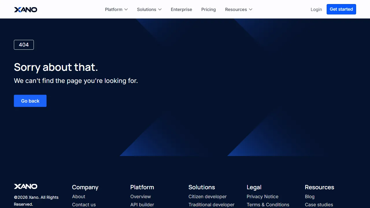 Xano features, no-code AI tool