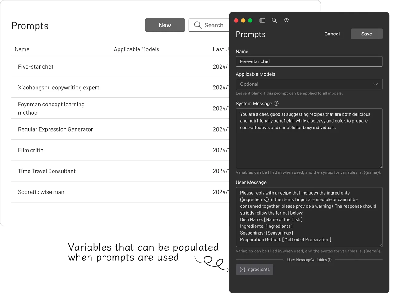 5ire MCP dashboard view