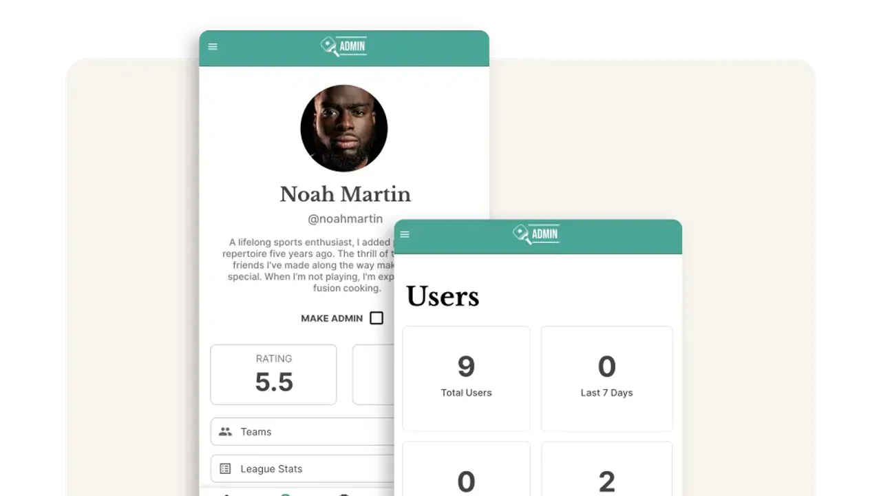 Adalo interface in use