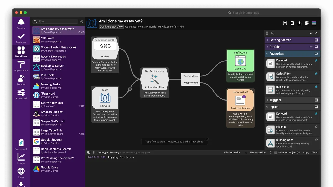Aifred in action, code AI tool