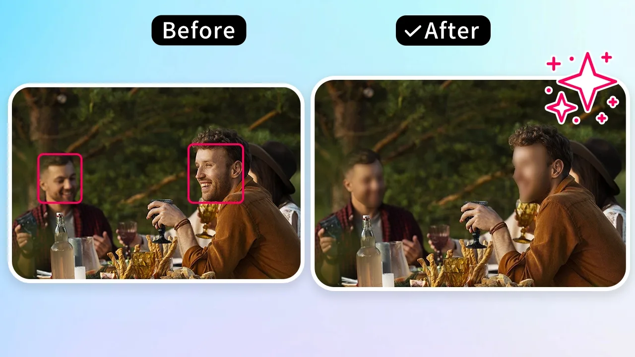 AILab Tools in action, image AI tool