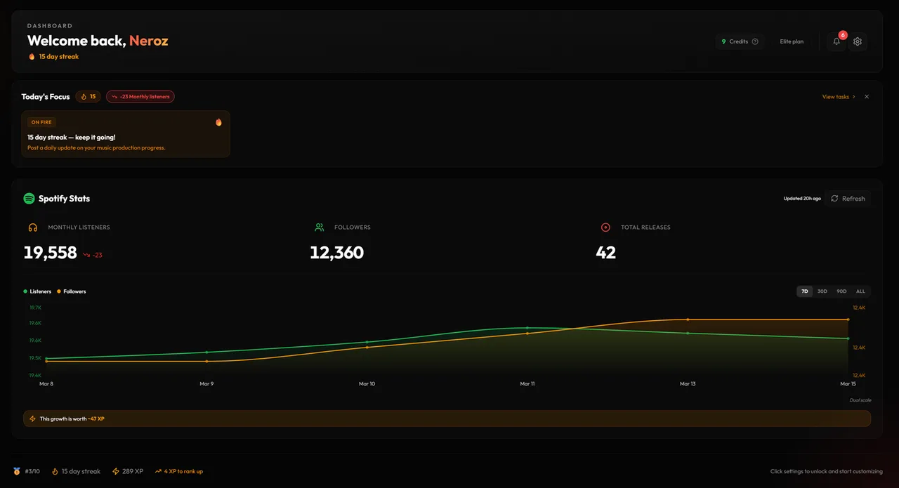 Article Forge app screen