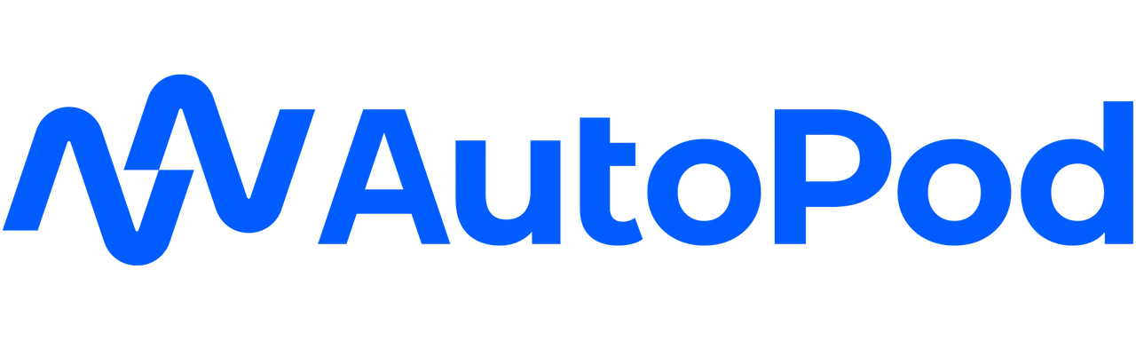 AutoPod dashboard view