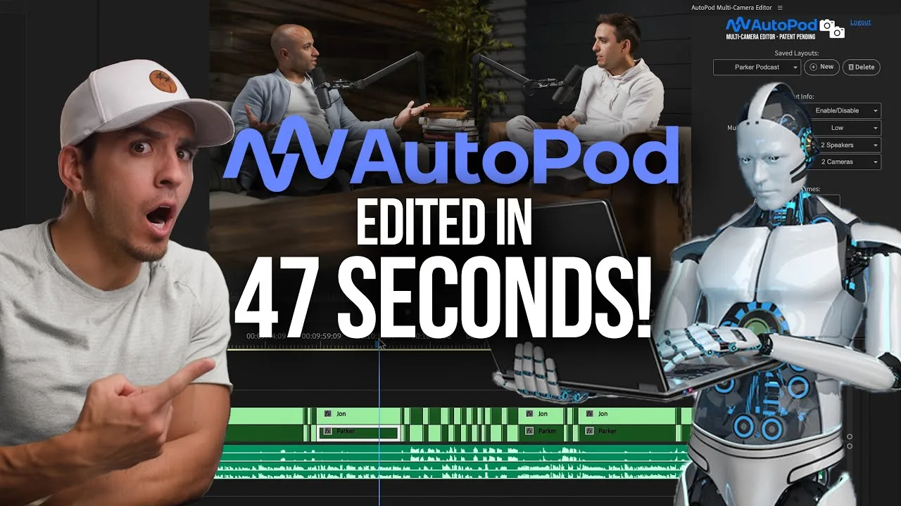 AutoPod app screen