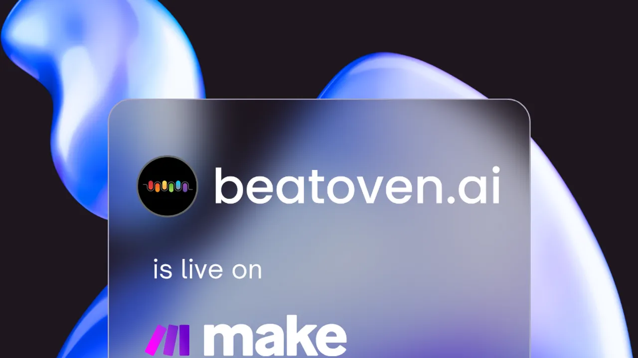 Beatoven interface in use