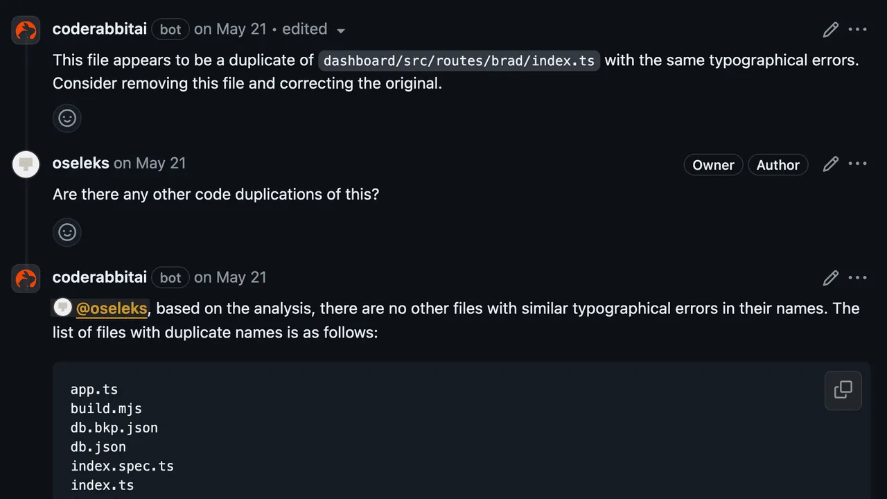 Bito in action, code AI tool