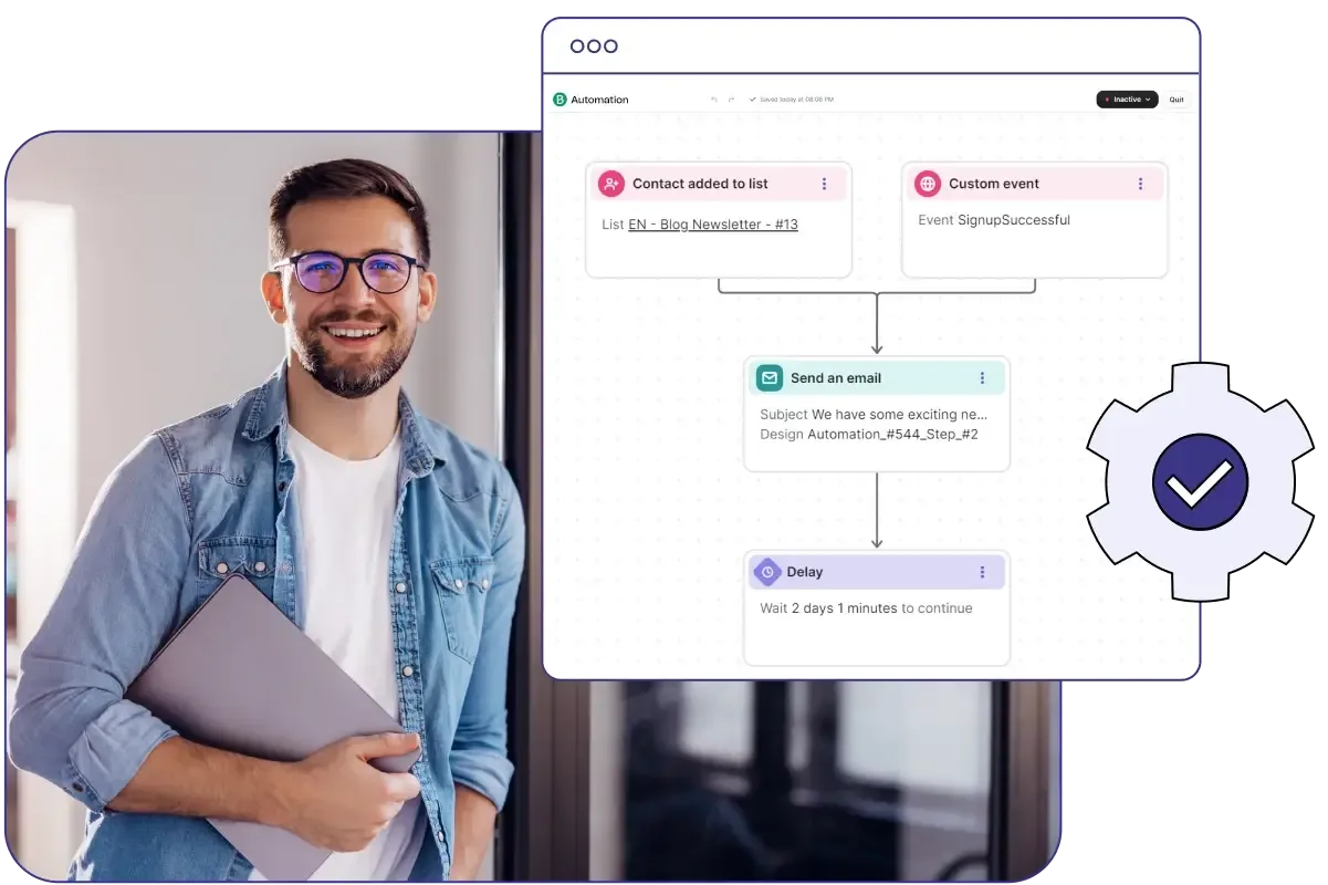 Brevo AI interface in use