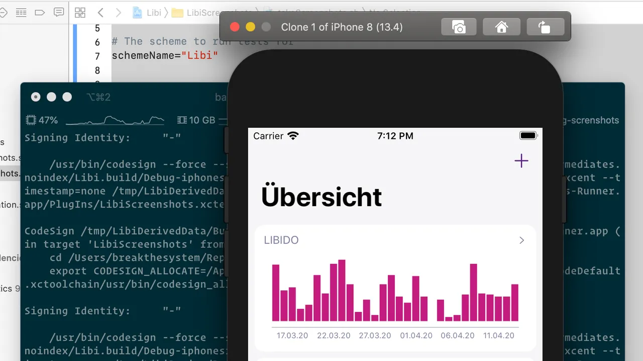 Buildt in action, code AI tool
