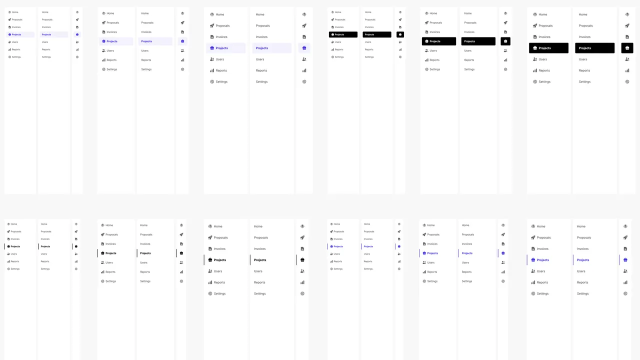 Buildt interface in use