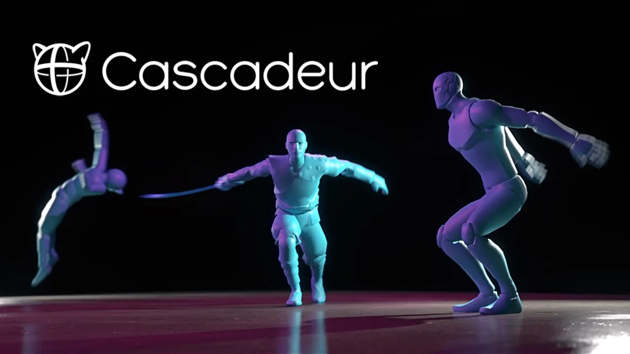 Cascadeur dashboard view