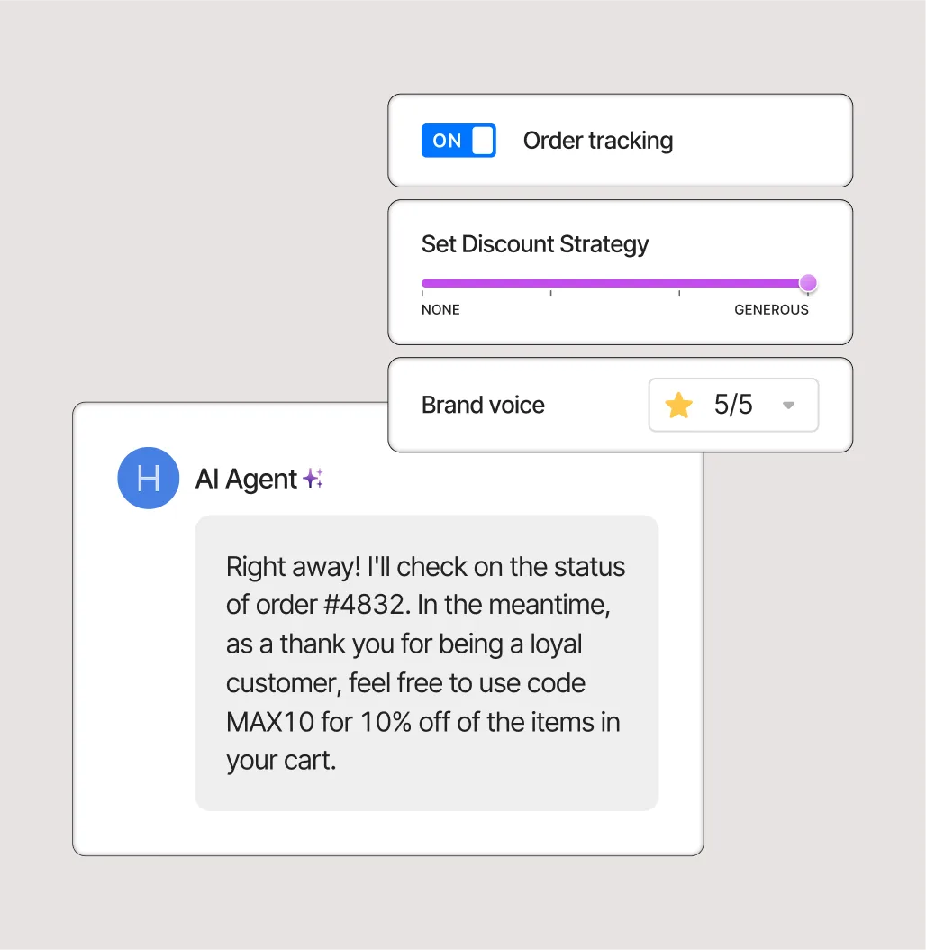 ChatBA dashboard view