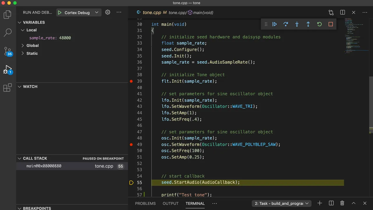 Codespeak app screen