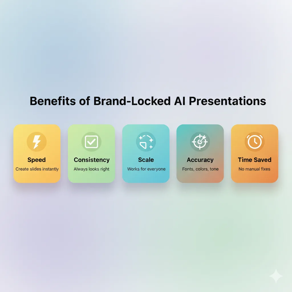 Coloors Slides app screen