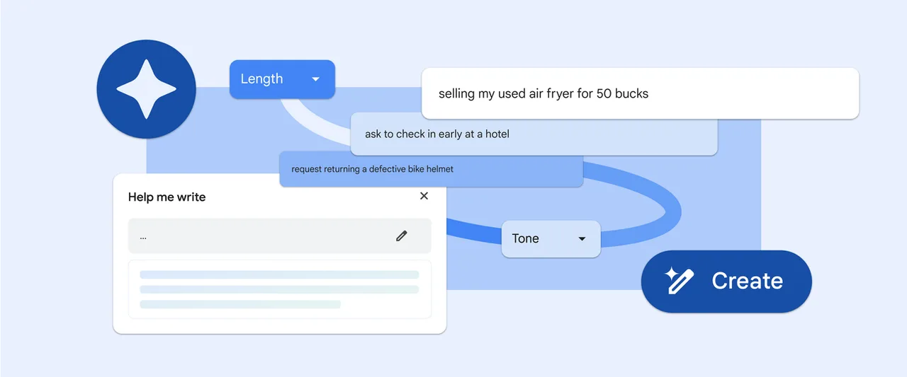 Compose AI app screen