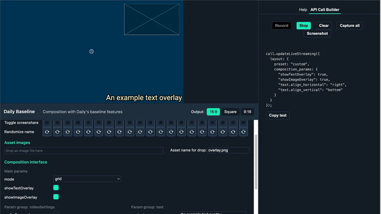 Composio dashboard view
