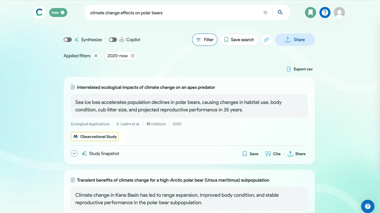 Consensus interface in use