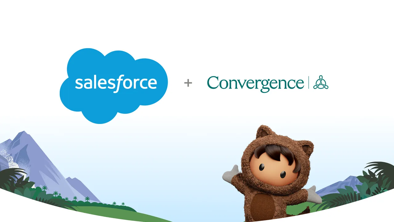Convergence AI interface in use