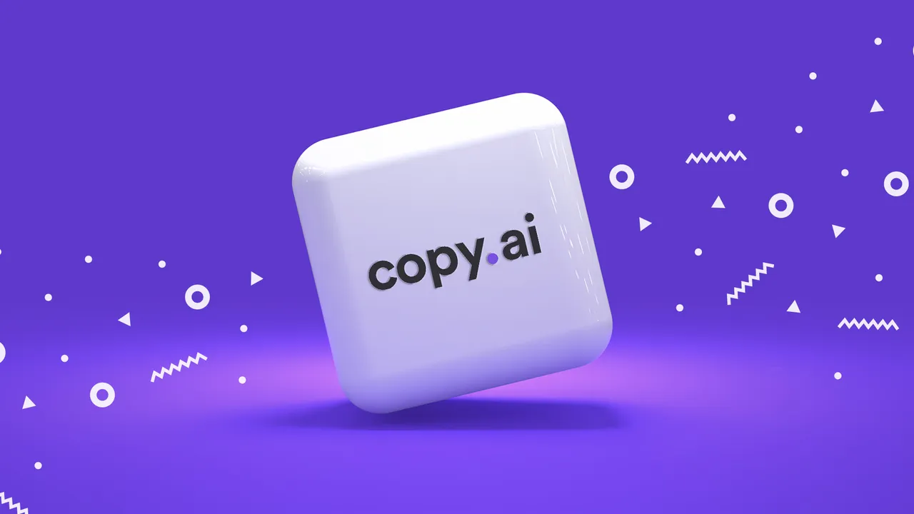 Copy.ai interface in use