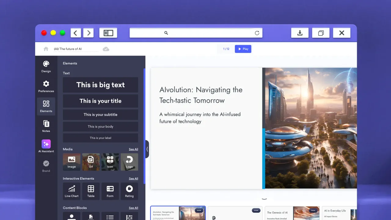 Decktopus app screen