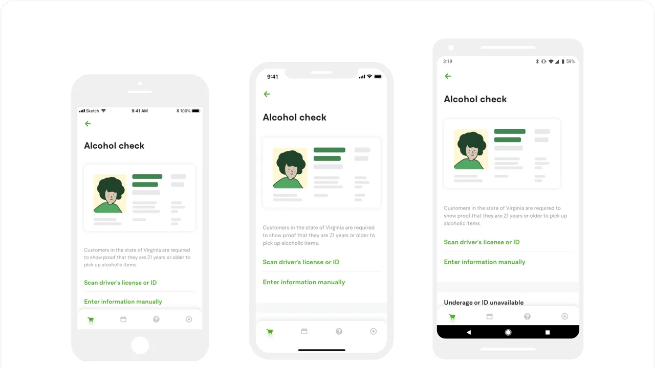 Durable app screen