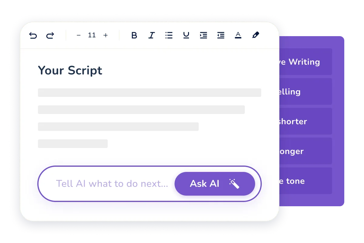 Easygen interface in use